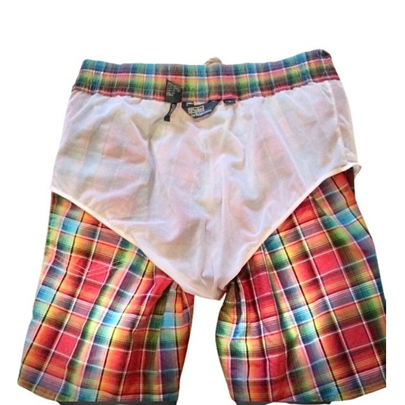 Polo by Ralph Lauren plaid swim trunks size small - Picture 8 of 8